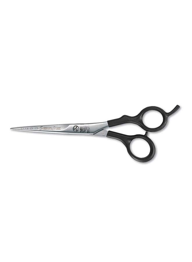 Sonic Integrated Finger Rest Hair Scissor Black 5.5inch