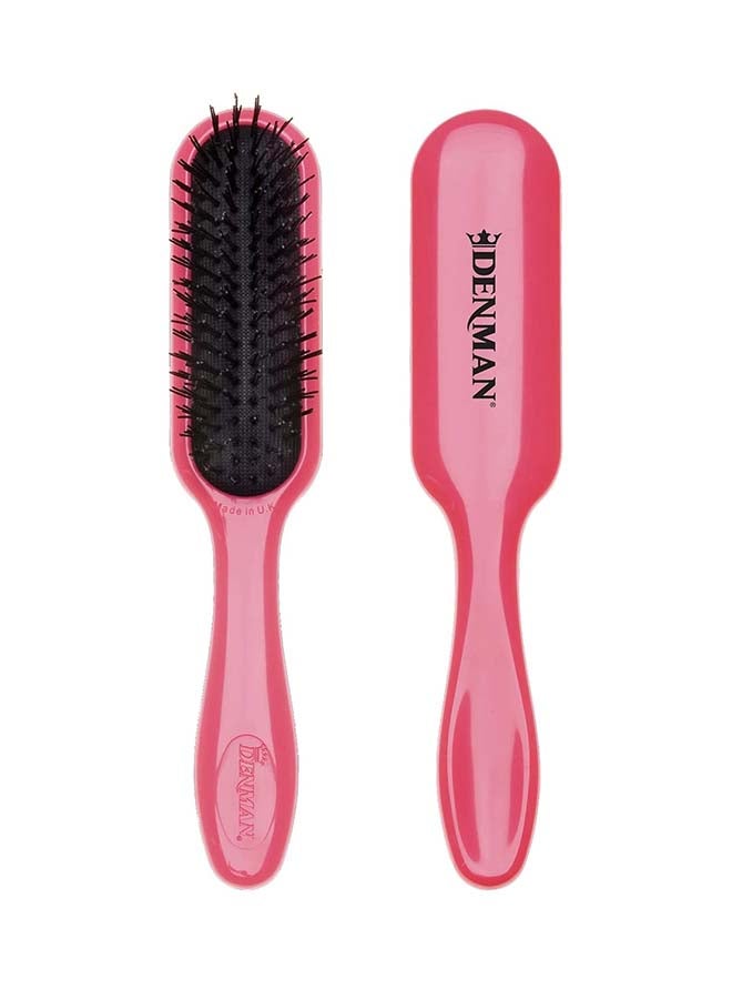Tangle Tamer Ultra, Pink Detangling Paddle Brush For Curly And Black Natural Hair - Use With Both Wet And Dry Hair, D90 Black/Pink