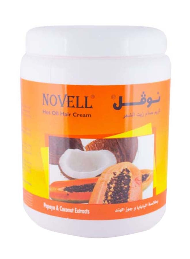 Papaya And Coconut Hot Oil Hair Cream White 1000ml