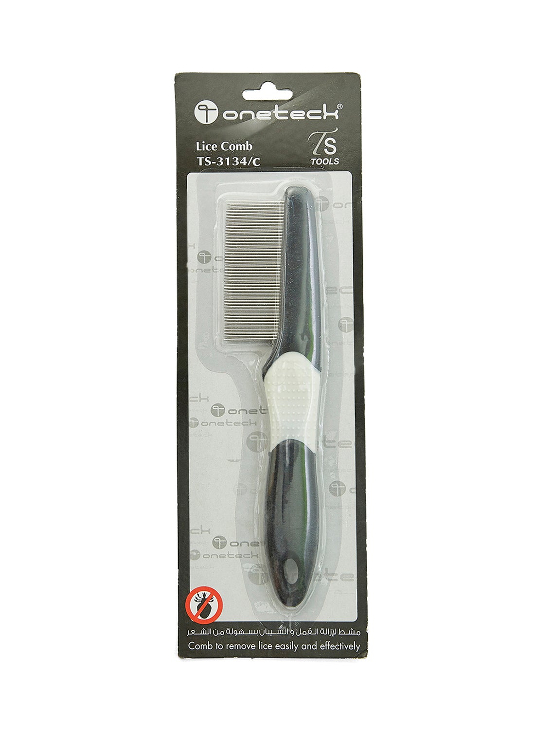 Anti Lice Comb Black/White