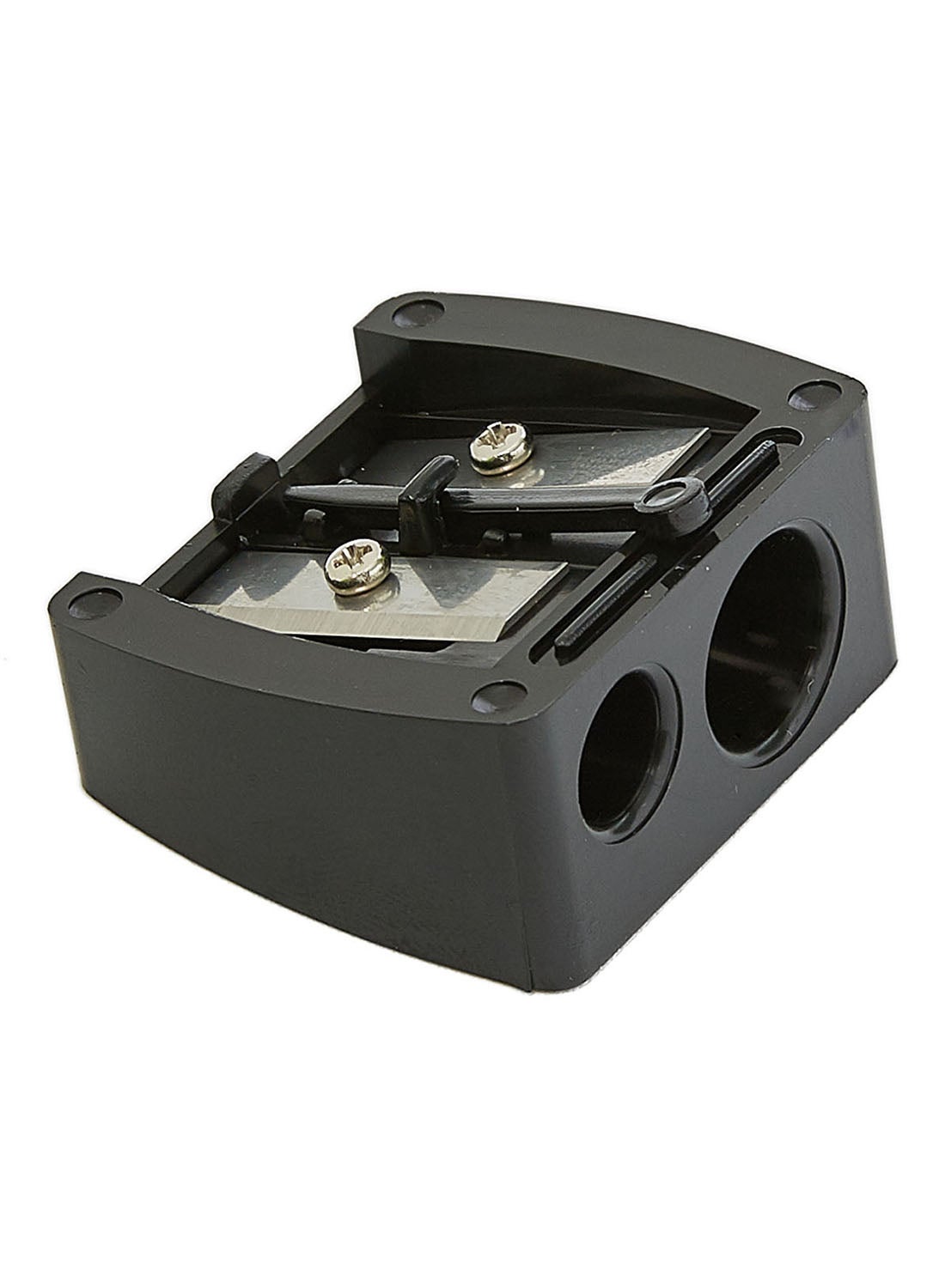 Dual Hole Sharpener Black/Silver