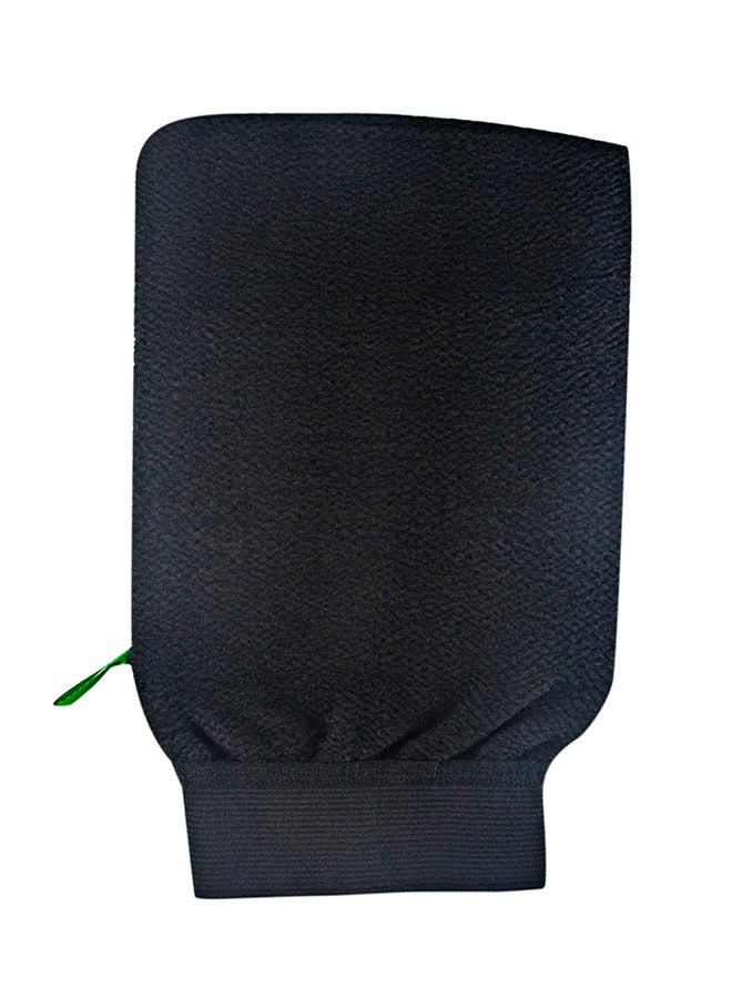 Luffa Bath Gloves Regular Black RegularNone