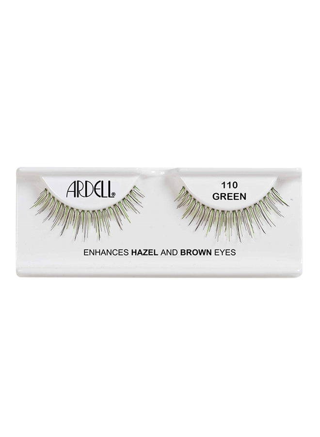 Colour Impact False Eyelashes 110 Green