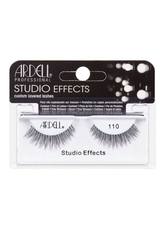 Studio Effects False Eyelashes 110 Black