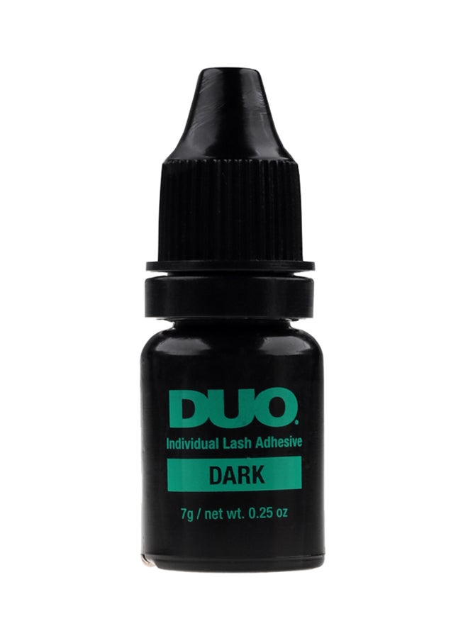 Individual Lash Adhesive Dark In Dropper Bottle Black