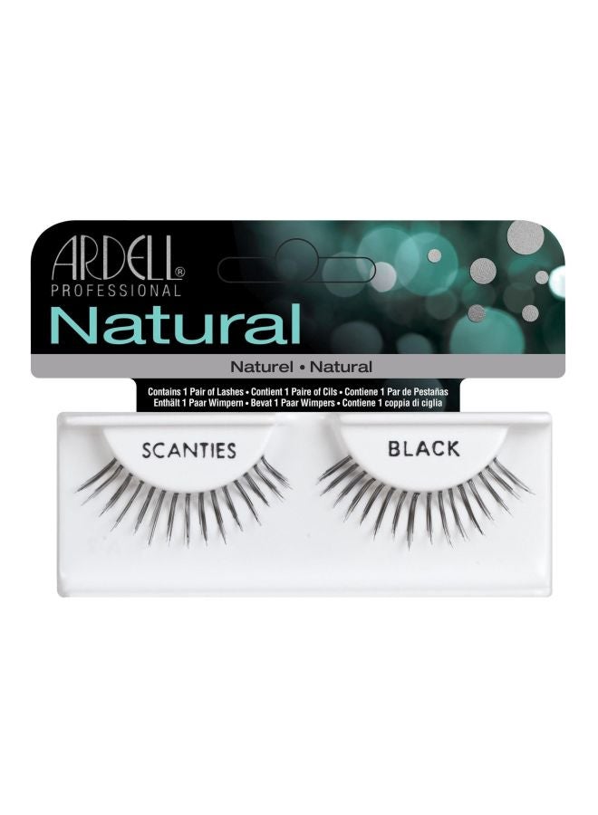 Natural False Eyelashes Black