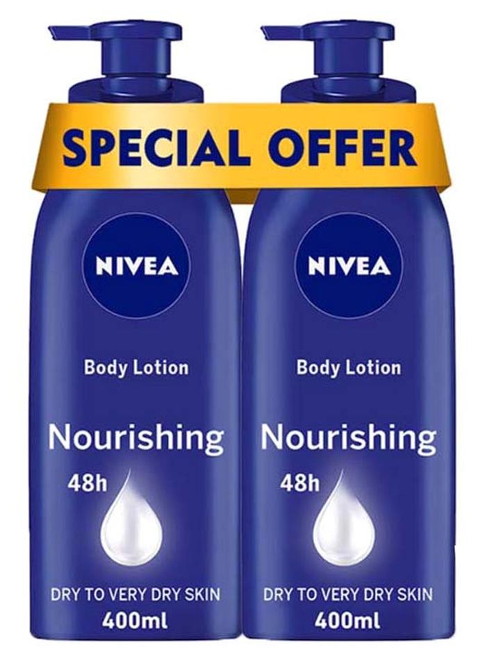 Pack of 2 Nourishing Body Lotion with Almond Oil 400ml