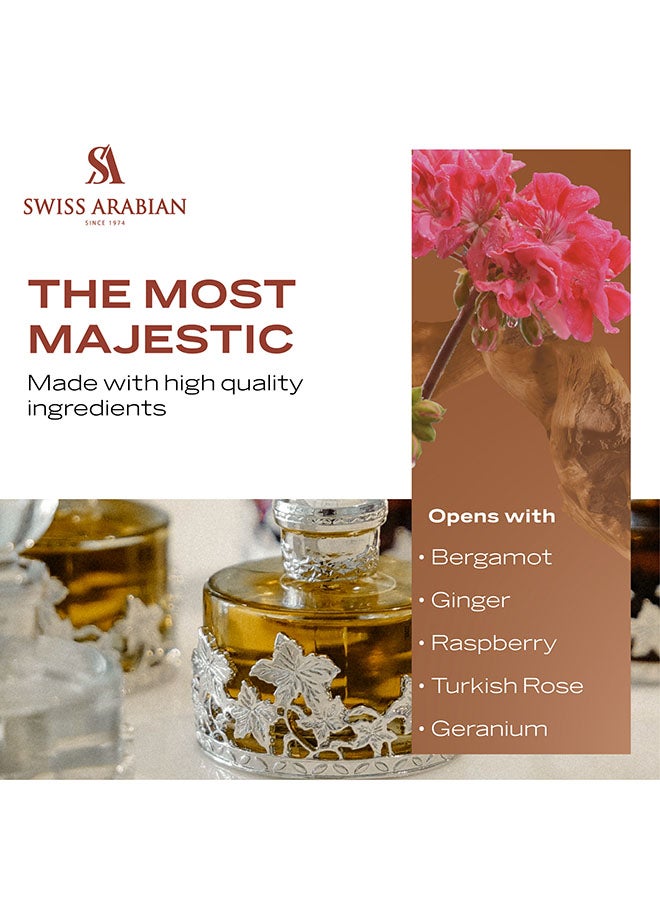 Rose Malaki Perfume Oil, 25ml, Premium Quality Perfume, Unisex Fragrance, Rose, Woody, Luxurious Blend Perfume for Women and Men 25ml - image 4