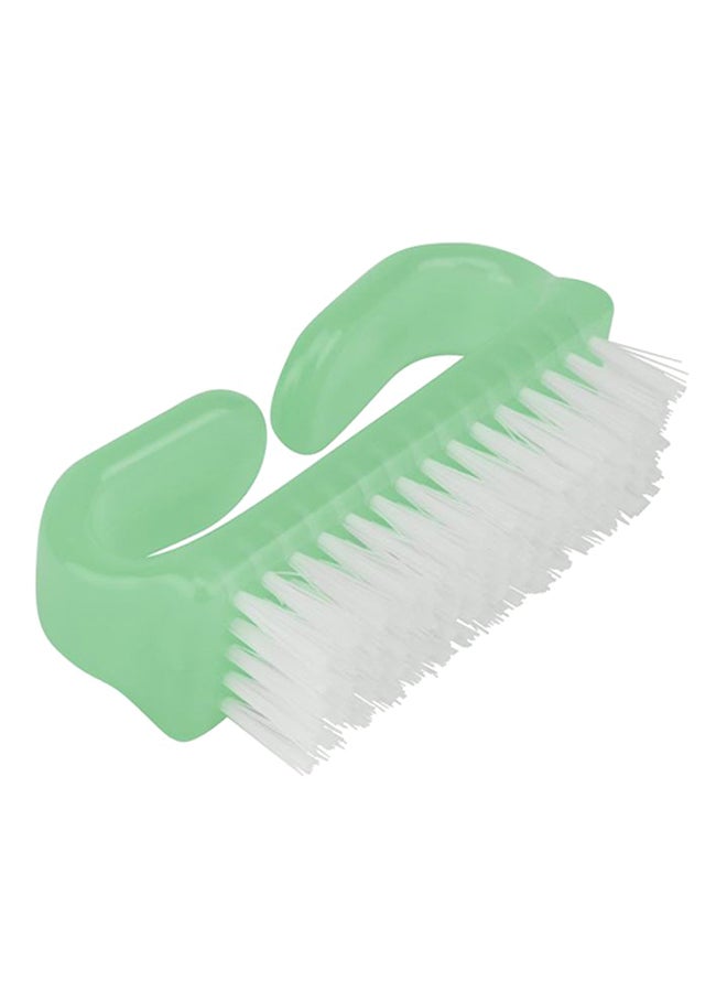 Nylon Bristles Nail Brush Green