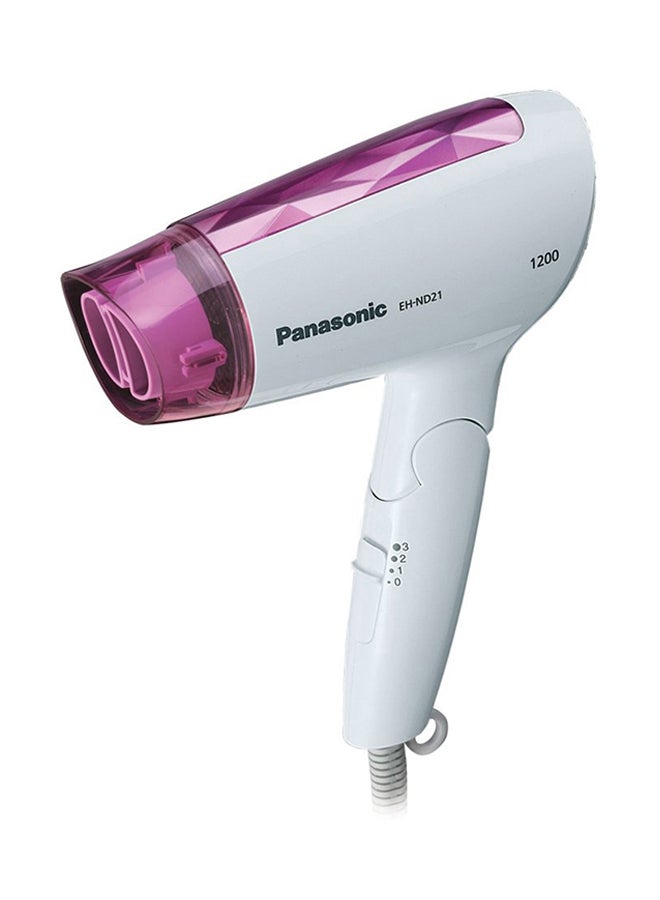 Hair Dryer White/Purple