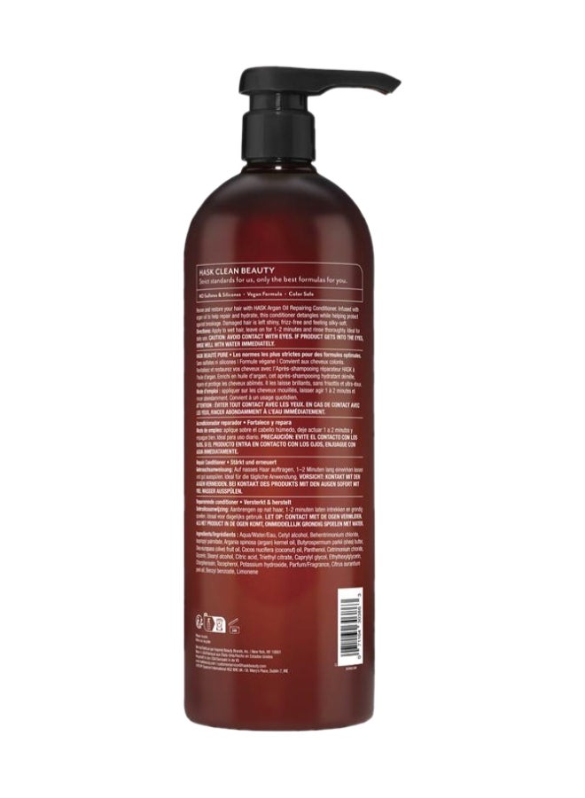Argan Oil Repairing Conditioner for Dry, Damaged Hair - Softens, Detangles & Protects Against Breakage Argan Oil 1Liters - image 2