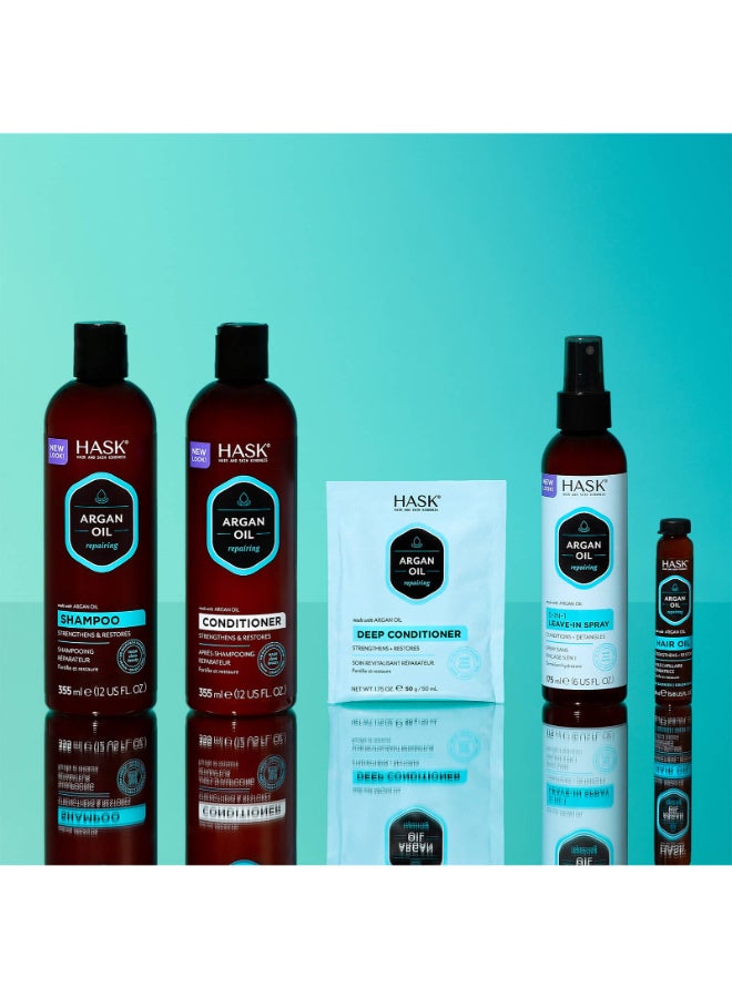 Argan Oil Repairing Conditioner for Dry, Damaged Hair - Softens, Detangles & Protects Against Breakage Argan Oil 1Liters - image 7