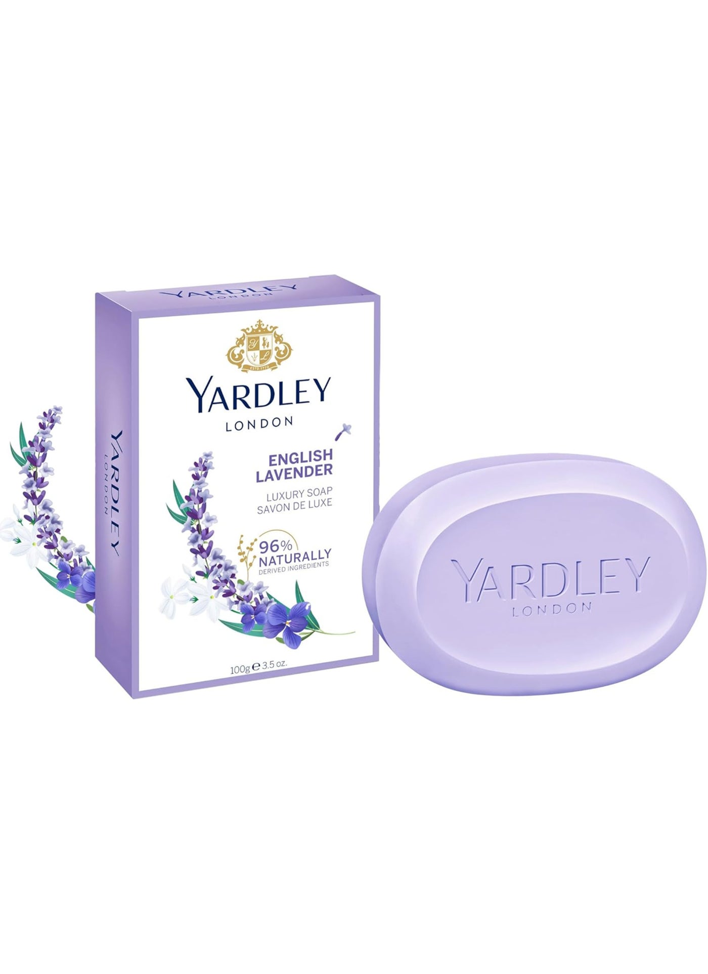 English Lavender Luxury Soap 100grams