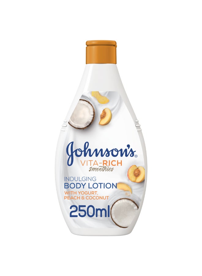Body Lotion Vitarich Smoothies Indulging Yogurt Peach And Coconut 250ml