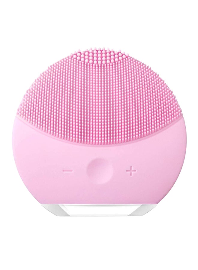 Lina Mini Silicon Facial Cleansing Device Light Pink
