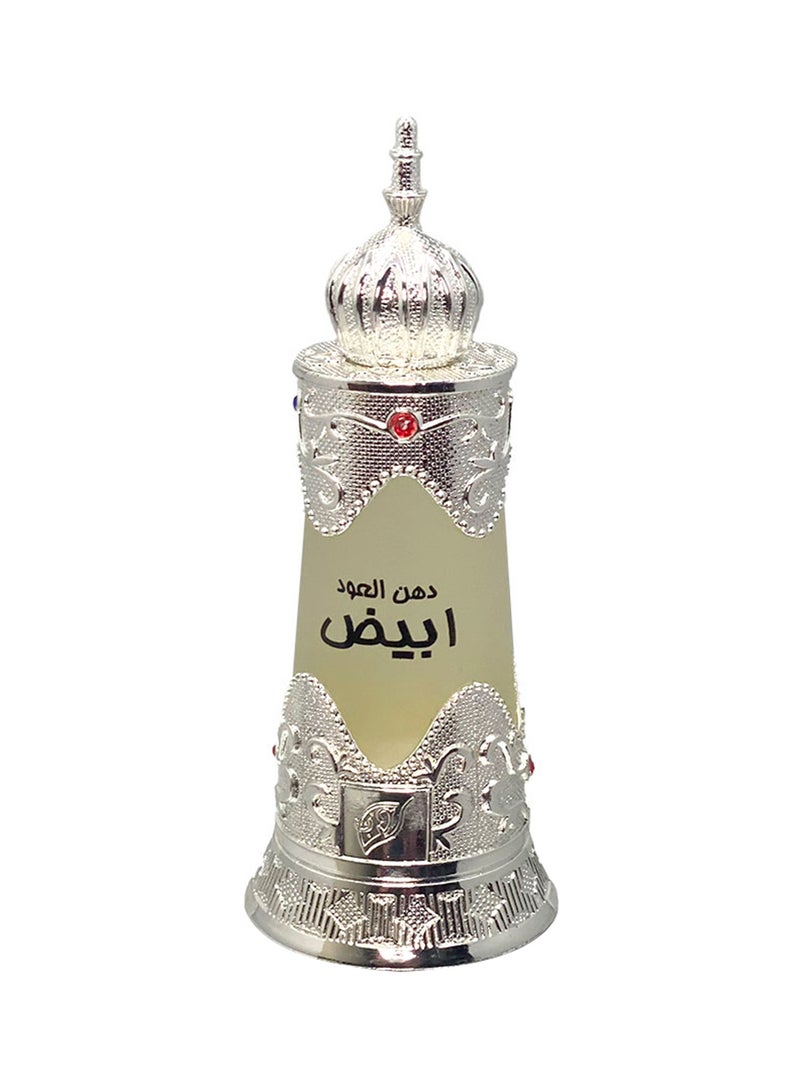 AFNAN Dehn Al Oud Abiyadh Unisex Concentrated Perfume Oil, 20 ML 20ml