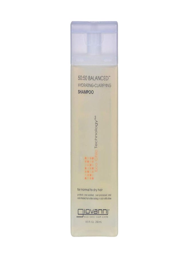Giovanni 50:50 Balanced Hydrating-Clarifying Shampoo, For Normal To Dry Hair 250ml