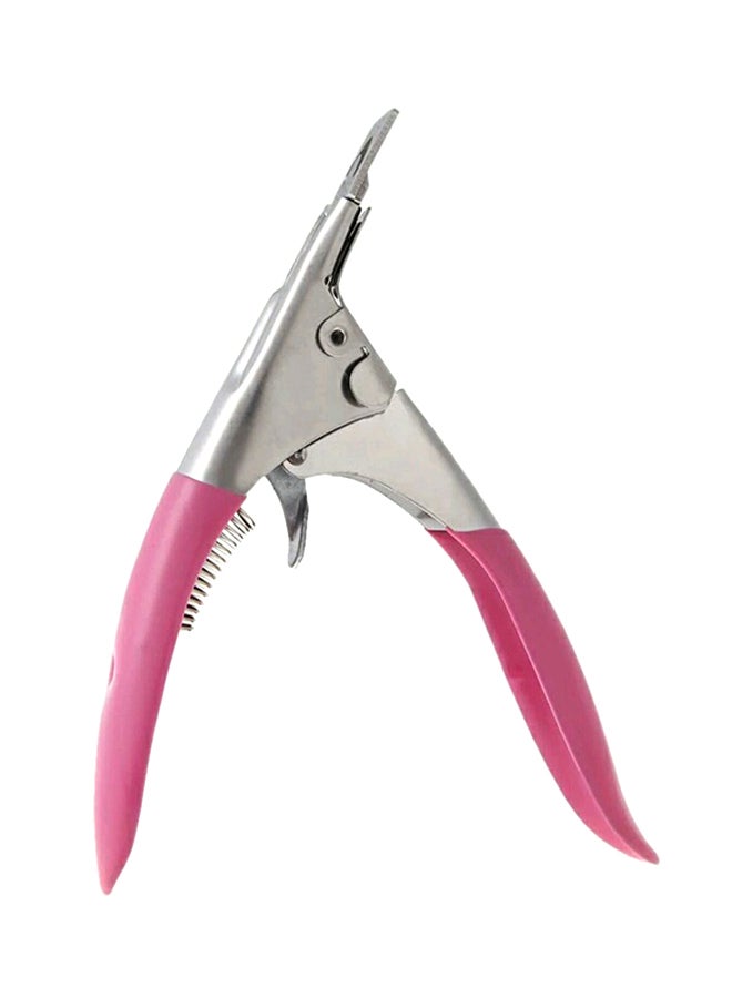 Manicure Cutter And Clipper Tool Pink/Silver