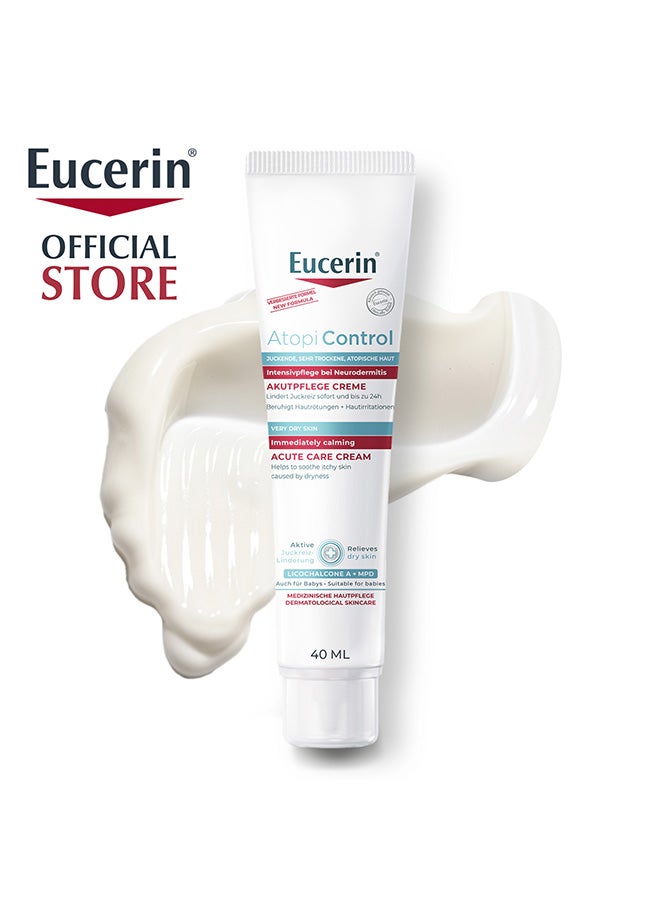 Atopicontrol Acute Care Body Cream With Ceramides Fragrance And Paraben-Free 40ml