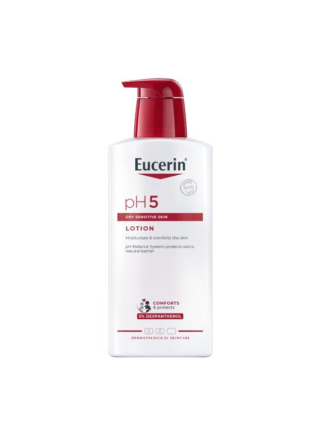 Body Lotion With Dexpanthenol And Hyaluronic Acid,Ph5 Moisture On Allergy-Prone Skin And Dry Sensitive Skin White 400ml - image 8