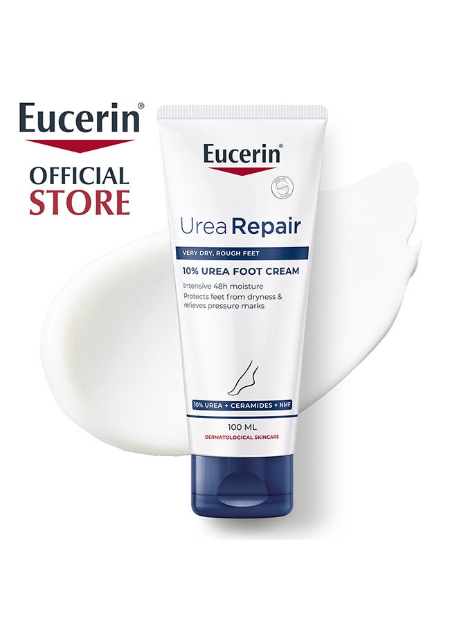 Urearepair Plus 10% Urea Foot Cream With Ceramide Suitable For Mature And Diabetic Skin 100ml 100ml