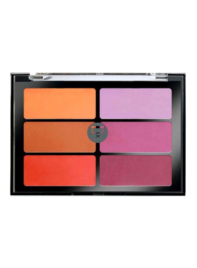 6-Shade Blush Palette Multicolour