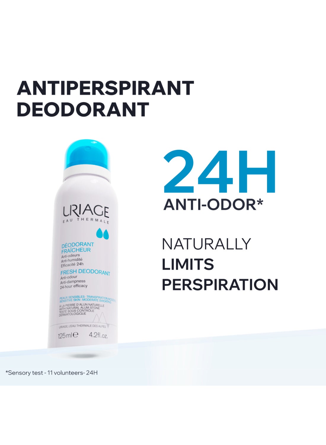 Fresh Deodorant Spray Alpine Thermal Water Effective 24 Hour Odour Control And Freshness | For Daily Use 125ml - image 3