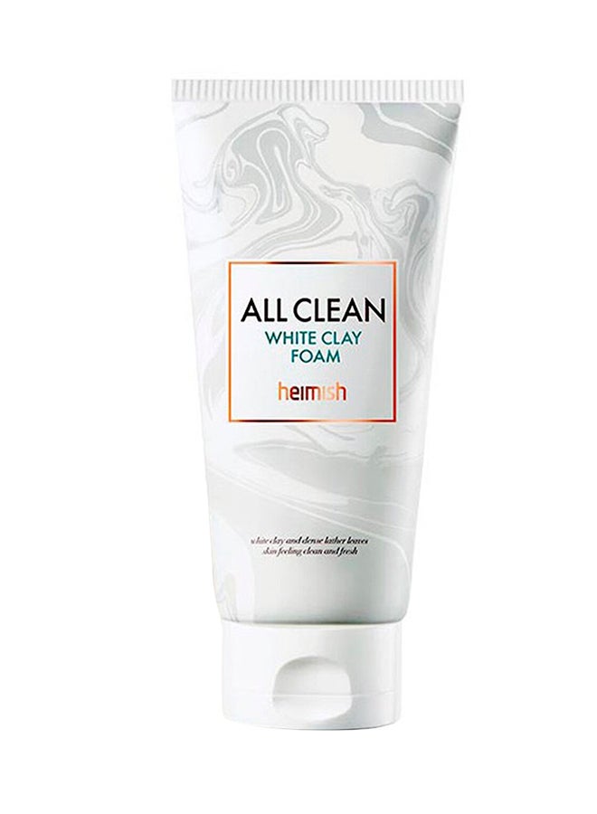 All Clean White Clay Foam White 150grams
