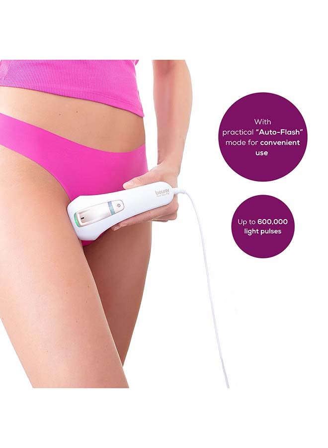 IPL 5500 Pure Skin Pro for long-lasting hair removal | Handy design | "Auto Flash" mode | Clinically tested | Compatible with the " MyIPL" app | Skin type sensor| 2 Years Warranty White/Brown - image 3