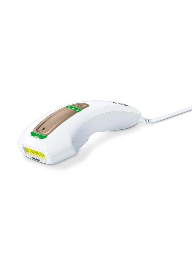 IPL 5500 Pure Skin Pro for long-lasting hair removal | Handy design | "Auto Flash" mode | Clinically tested | Compatible with the " MyIPL" app | Skin type sensor| 2 Years Warranty White/Brown