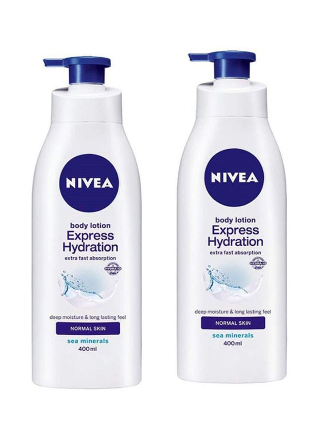 2-Piece Express Hydration Body Lotion 2x400ml
