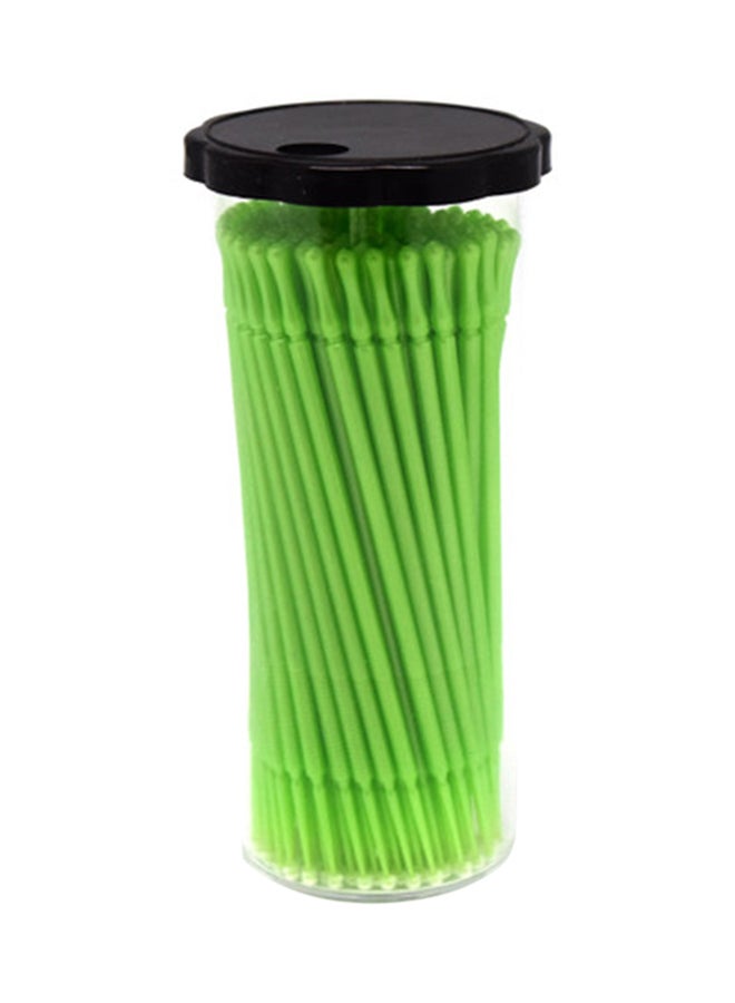 100-Piece Micro Brush Green