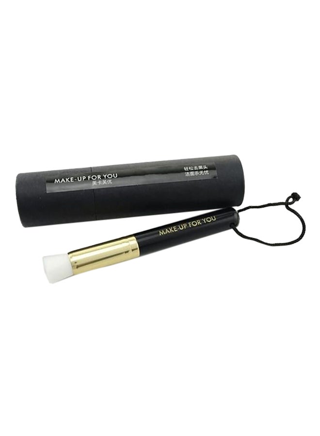 Professional Nose Cleaning Makeup Brush Gold/Black