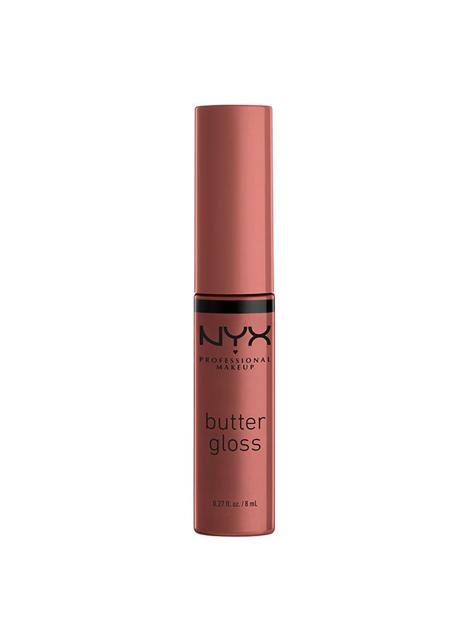 Butter Gloss, Non-Sticky Lip Gloss - 16 Praline, 8ml Praline - image 7