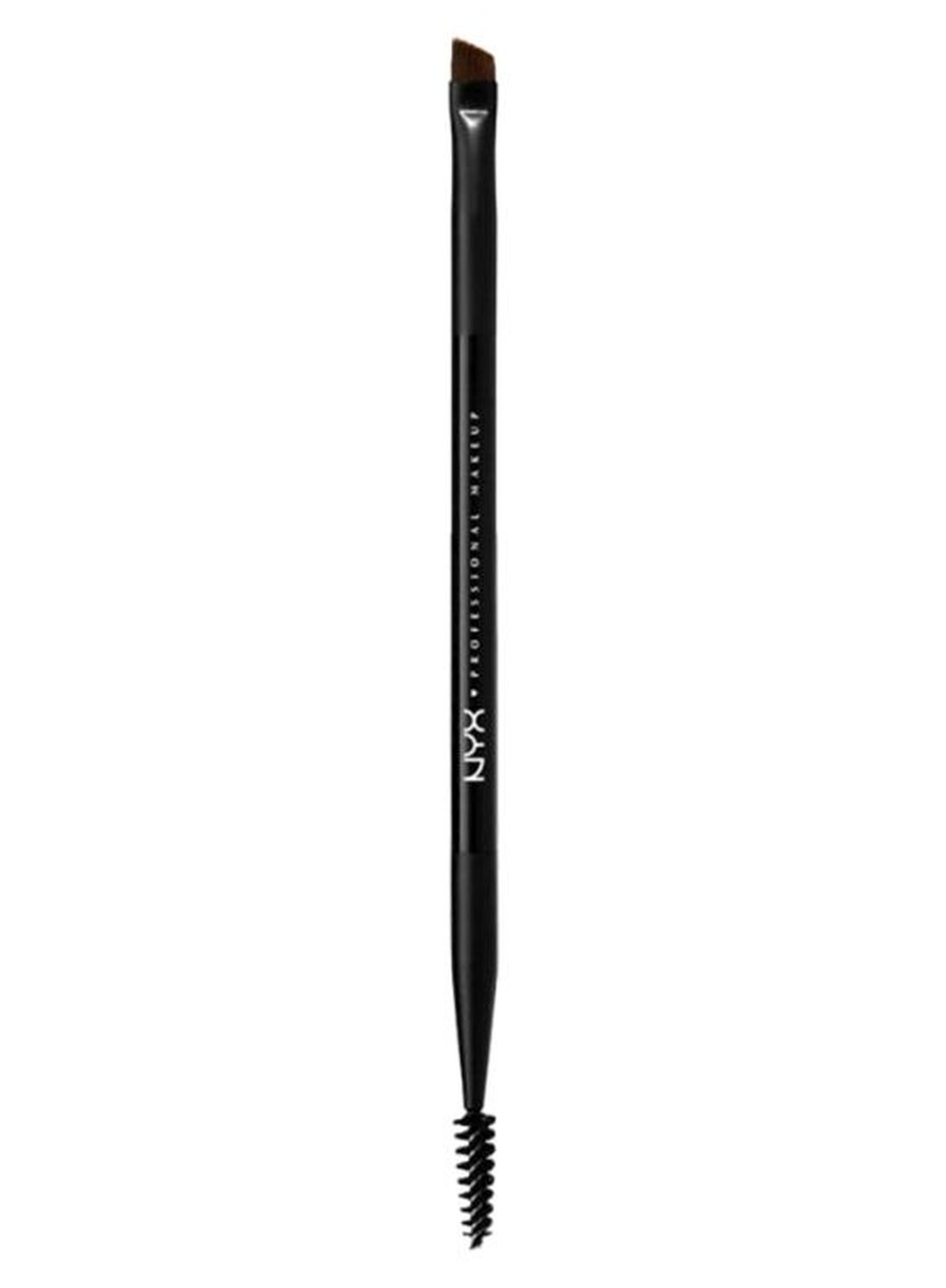 Pro Dual Brow Brush Black