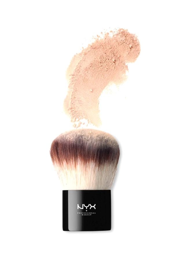 Pro Kabuki Brush Brown/White/Black - image 2