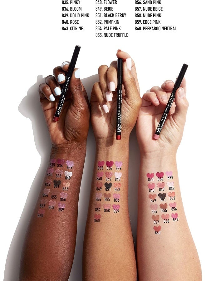 Slim Lip Pencil, Long-Wearing, Shade-Natural 10, 1.04 gm Natural - image 7