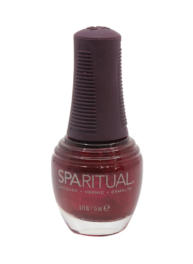 Glossy Nail Polish Wine Red Shimmer
