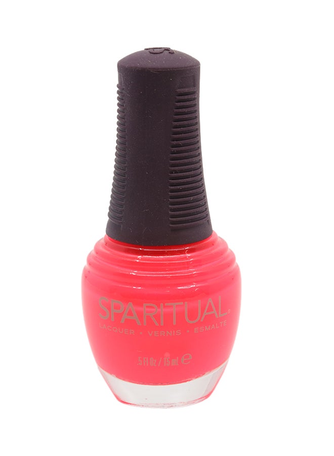 Glossy Nail Polish Neon Pink Creme