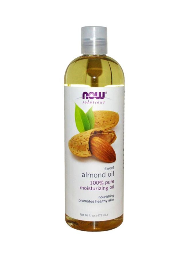 Pure Sweet Almond Body Oil Clear 473ml