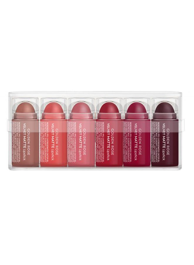 Velvet Matte Lipstick Multicolour Mix2