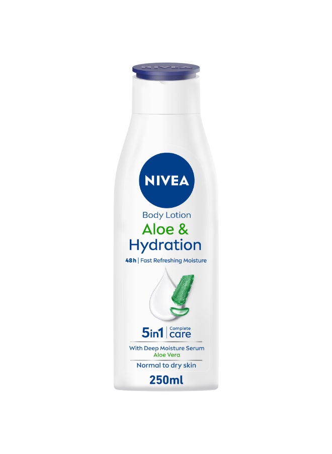 Aloe And Hydration Body Lotion, Normal To Dry Skin 250ml