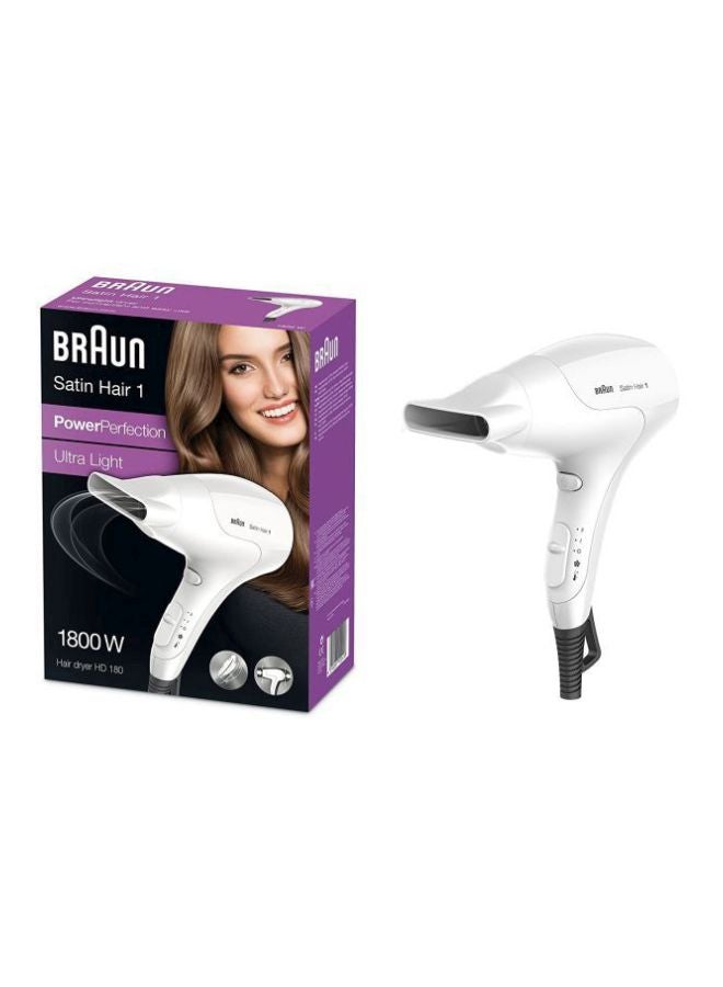 Satin Hair Dryer HD180 white - image 3