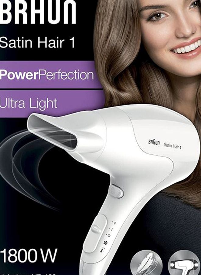 Satin Hair Dryer HD180 white - image 5