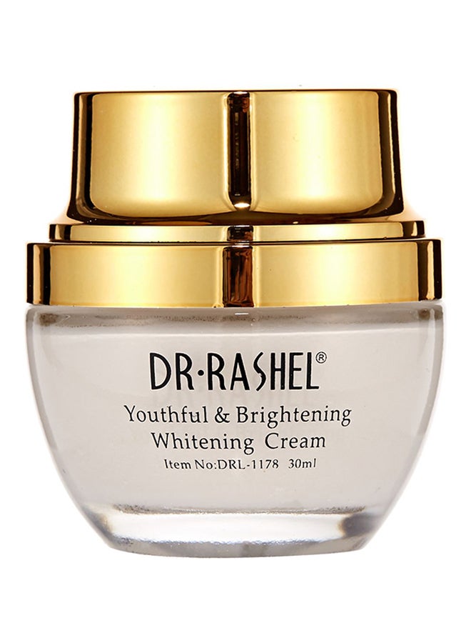 24K Gold And Collagen Youthful Brightening Whitening Cream 30ml