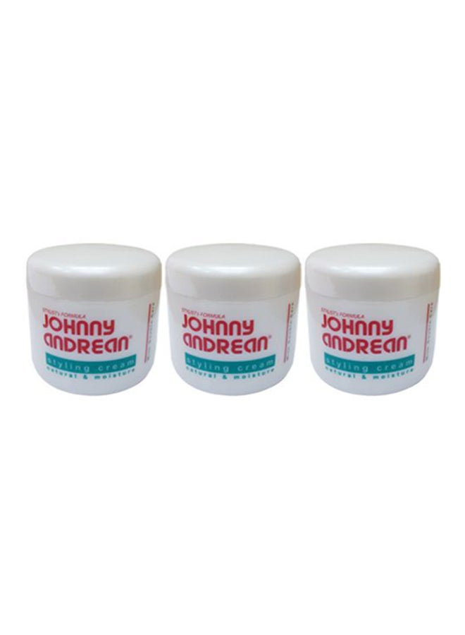 3-Piece Hair Styling Cream 3 x 250grams