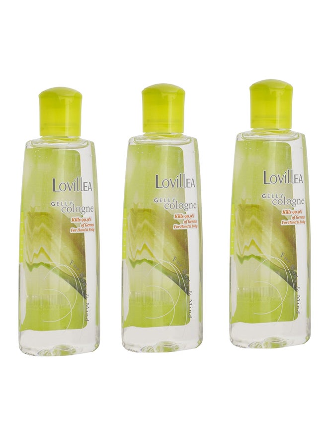 3-Piece Juicy Floral Gelly Cologne 3 x 200ml