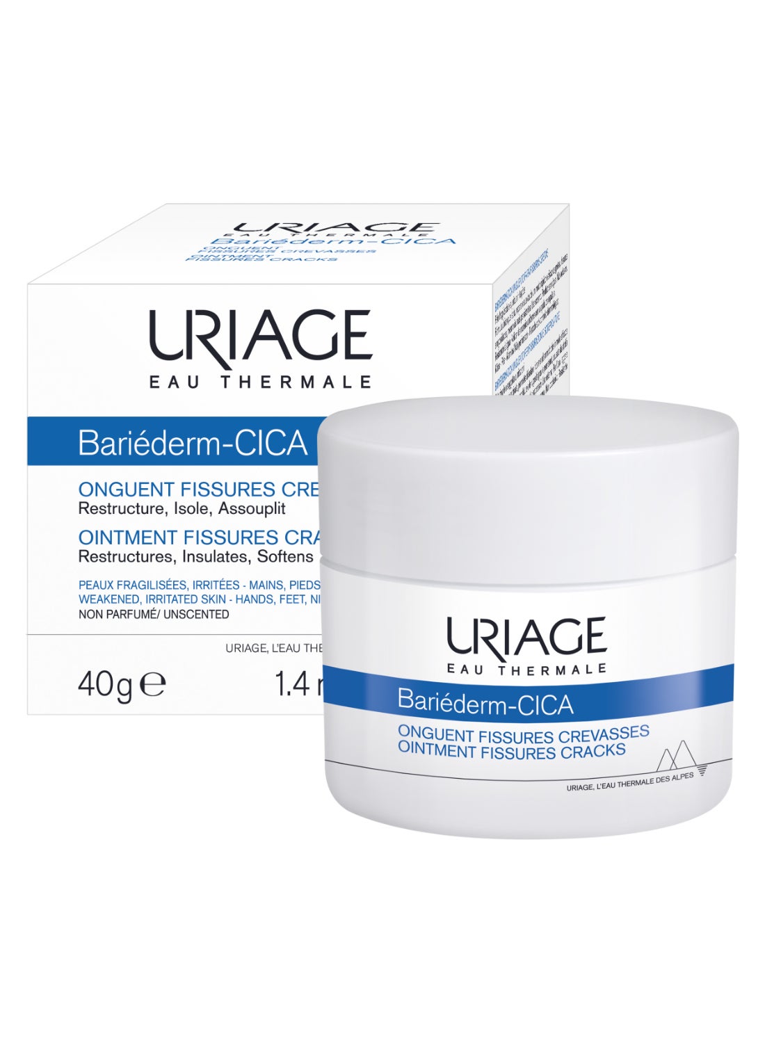 Bariederm Fissures Repairing Ointment | For Deep Cracks Fissures Severely Dry And Damaged Skin 40grams - image 2