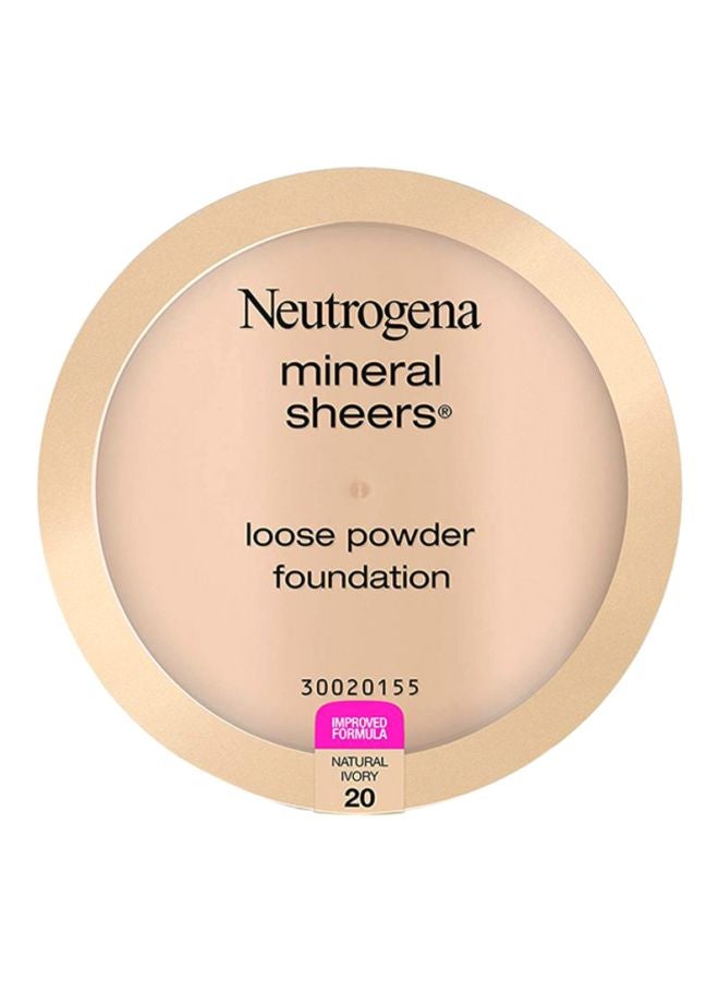 Mineral Sheers Loose Powder Foundation 20 Natural Ivory
