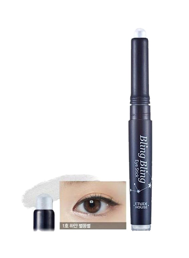 Bling Bling Eye Stick #1 White Star